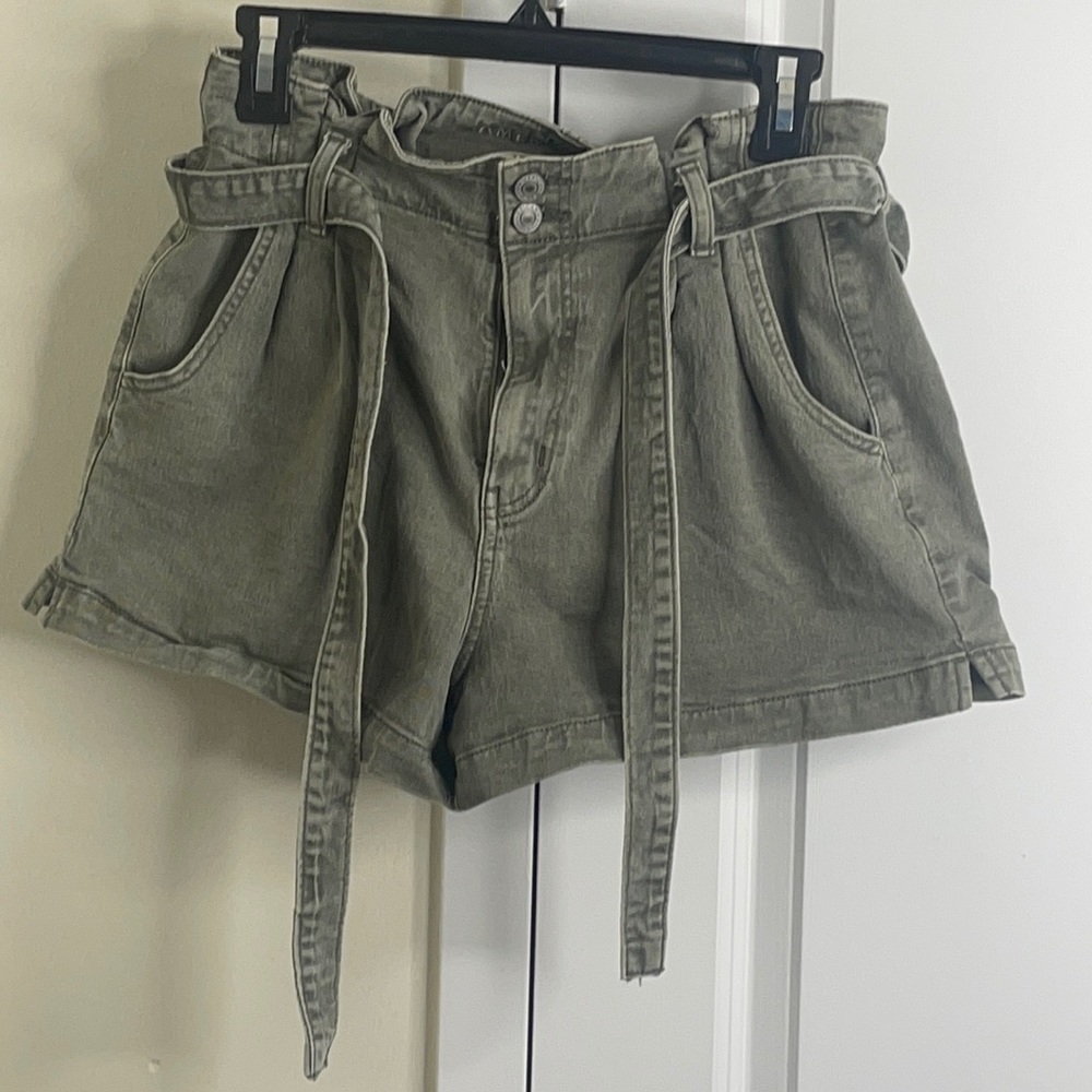Highest rise mom shorts